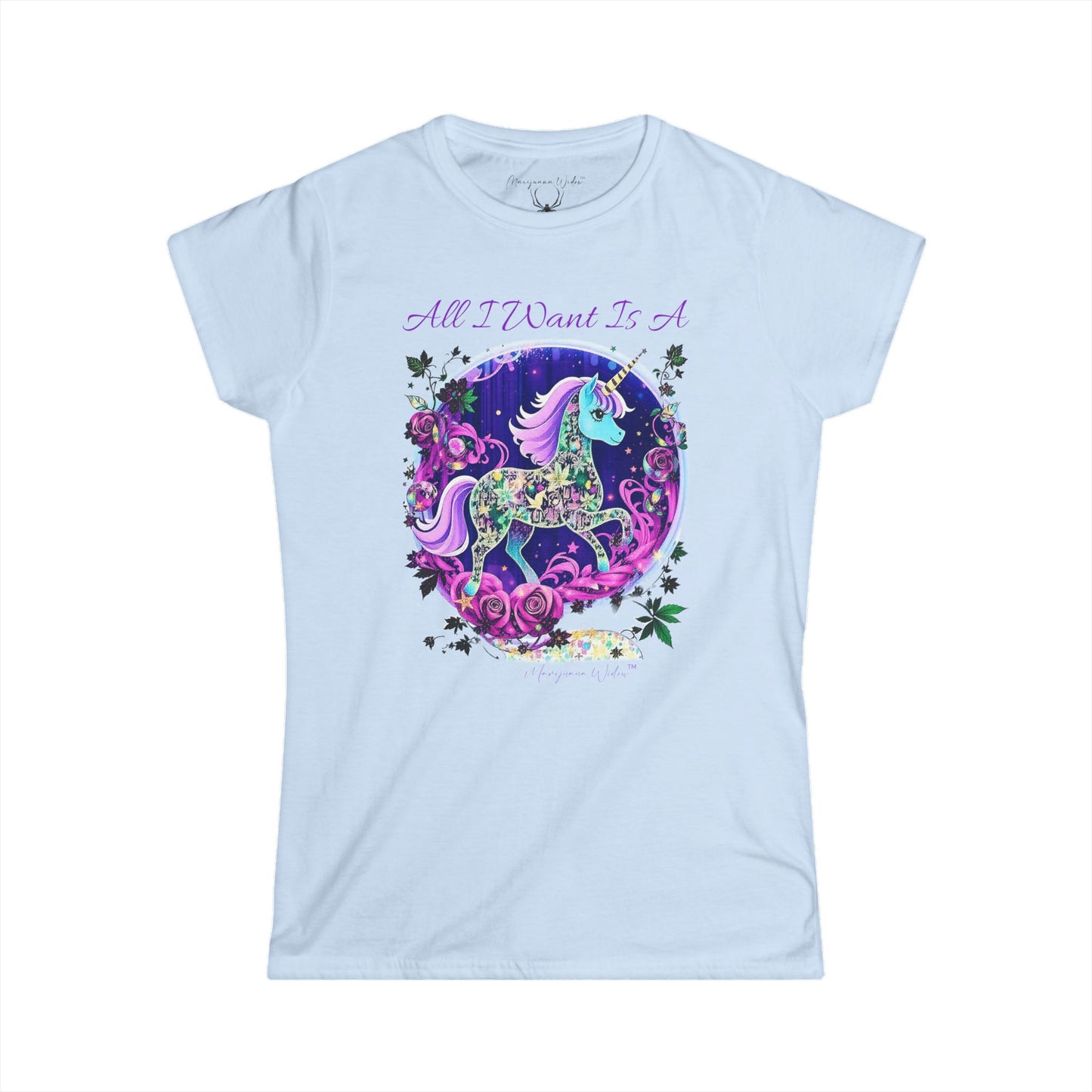 All I Want Is a Unicorn (Pink) — Women's Tee