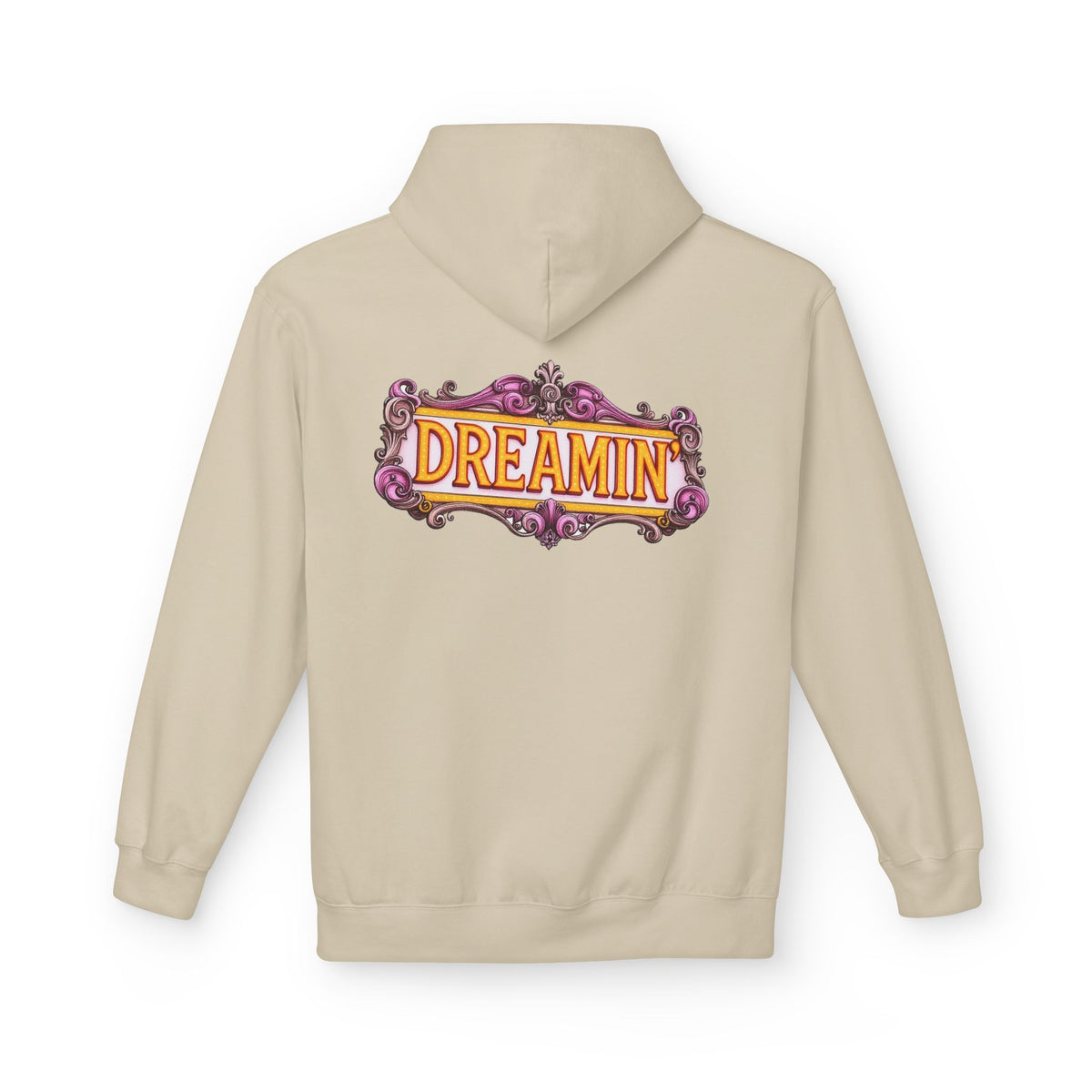 Moon Fairy - Dreamin' Butterfly Hoodie — Vintage Floral Graphic Unisex Pullover - Marijuana Widow