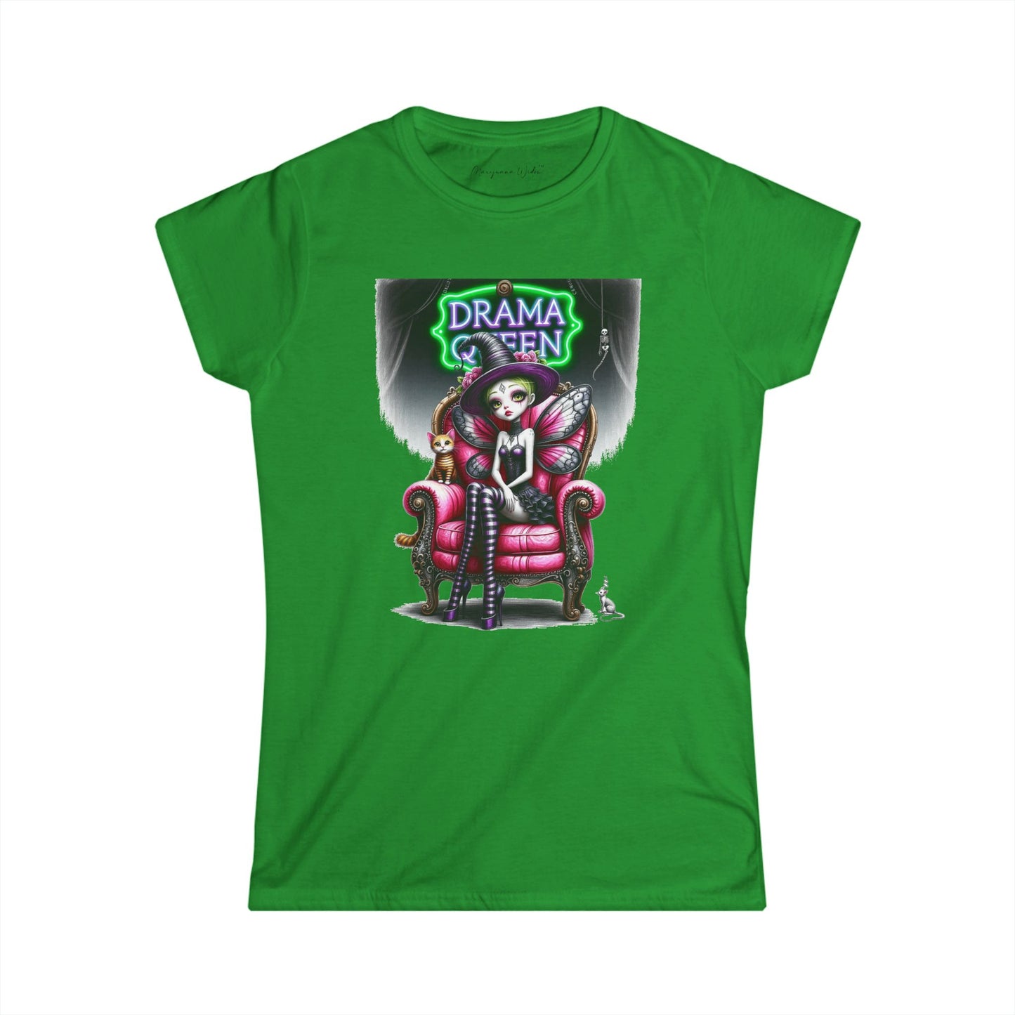 Halloween Fairy - Drama Queen - Women’s Tee - Marijuana Widow