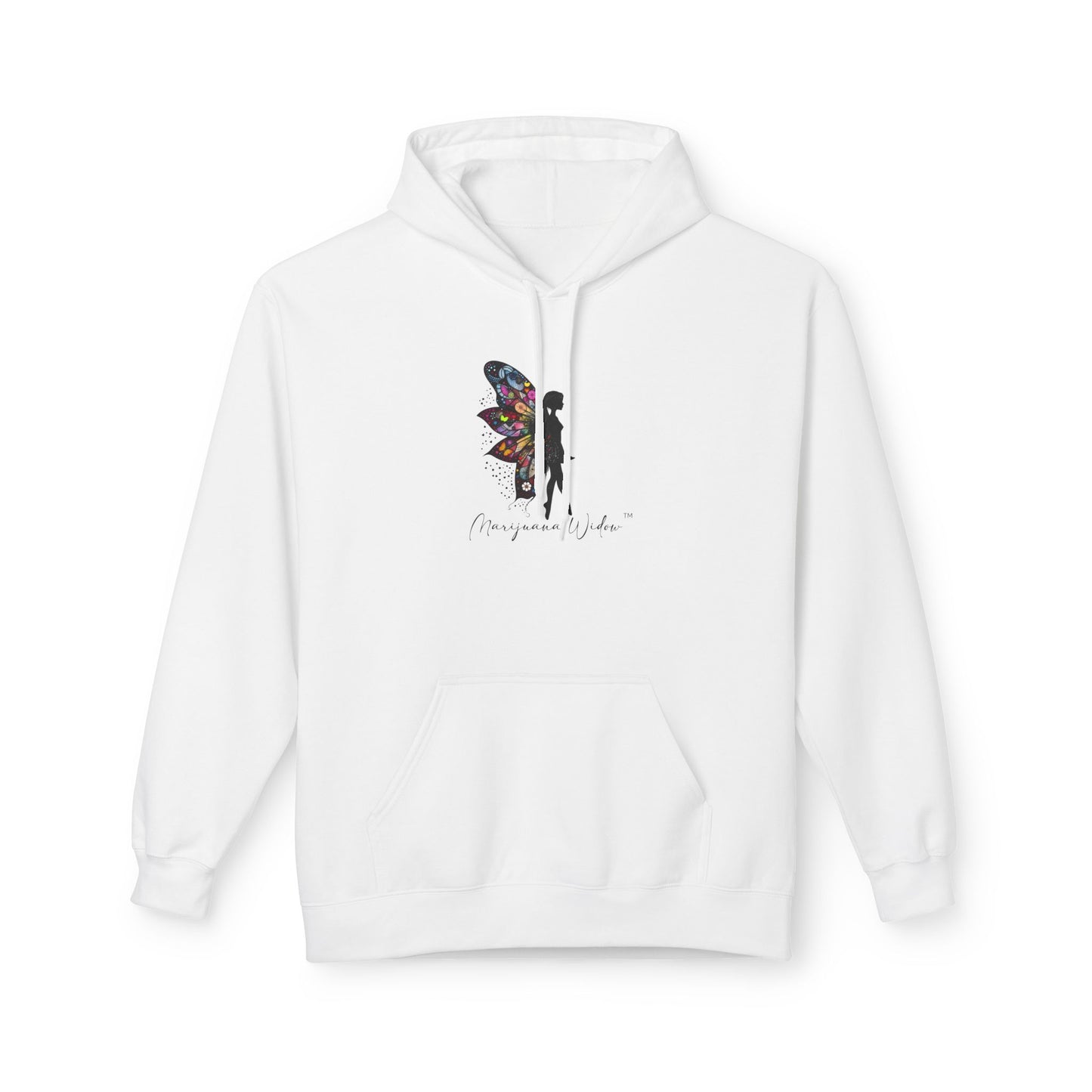 Fairy Dancer - Fairy Butterfly Wings Hoodie — Colorful Butterfly Mosaic Design