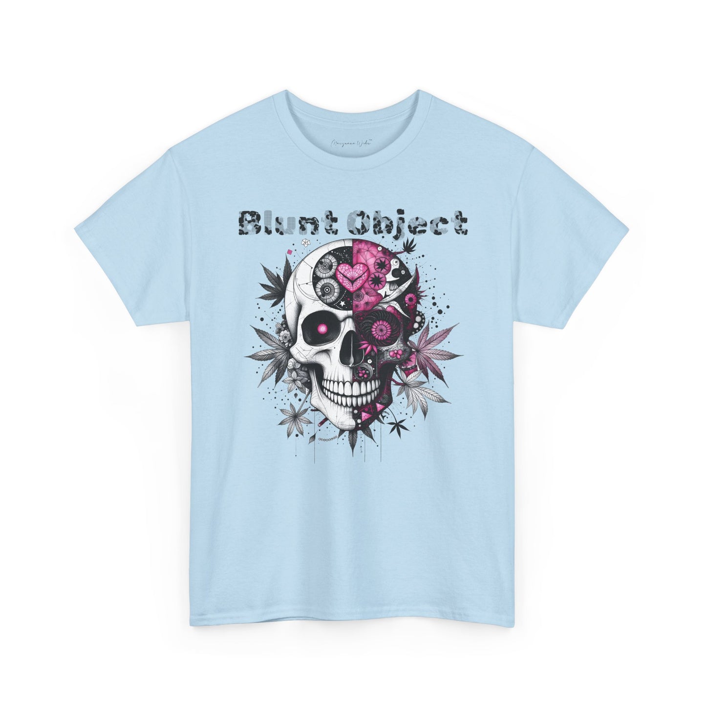 Blunt Object - Skull with Hearts Unisex Tee