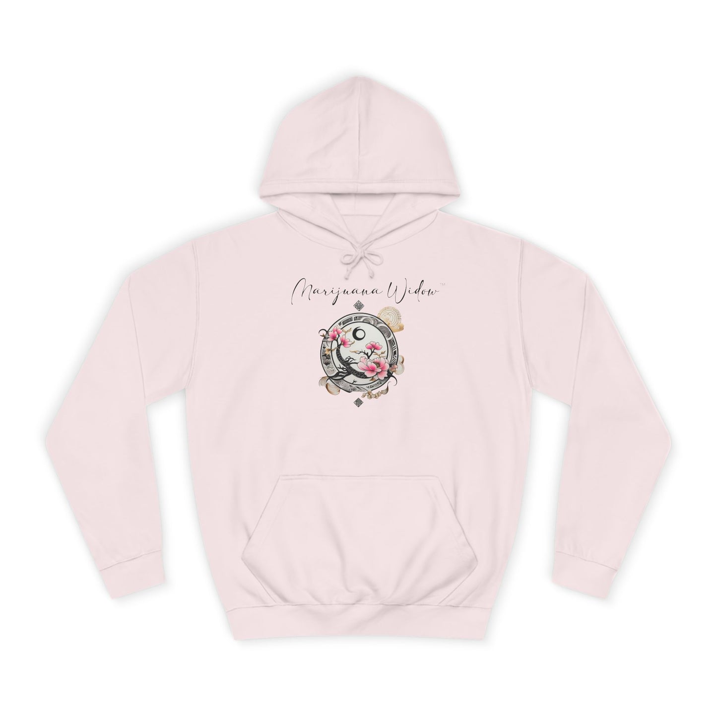 Ride the Dragon - Dragon Floral Hoodie - Japanese-Inspired Unisex Hoodie
