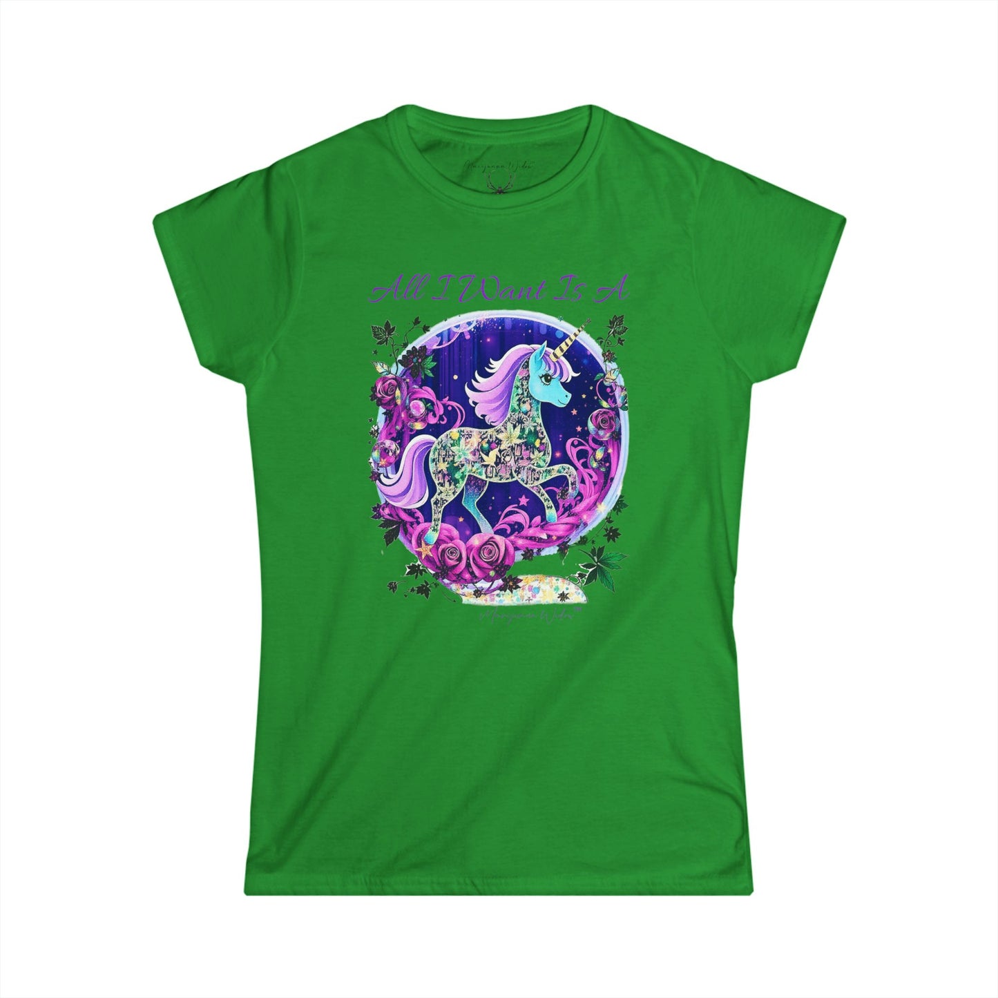 All I Want Is a Unicorn (Pink) — Women's Tee