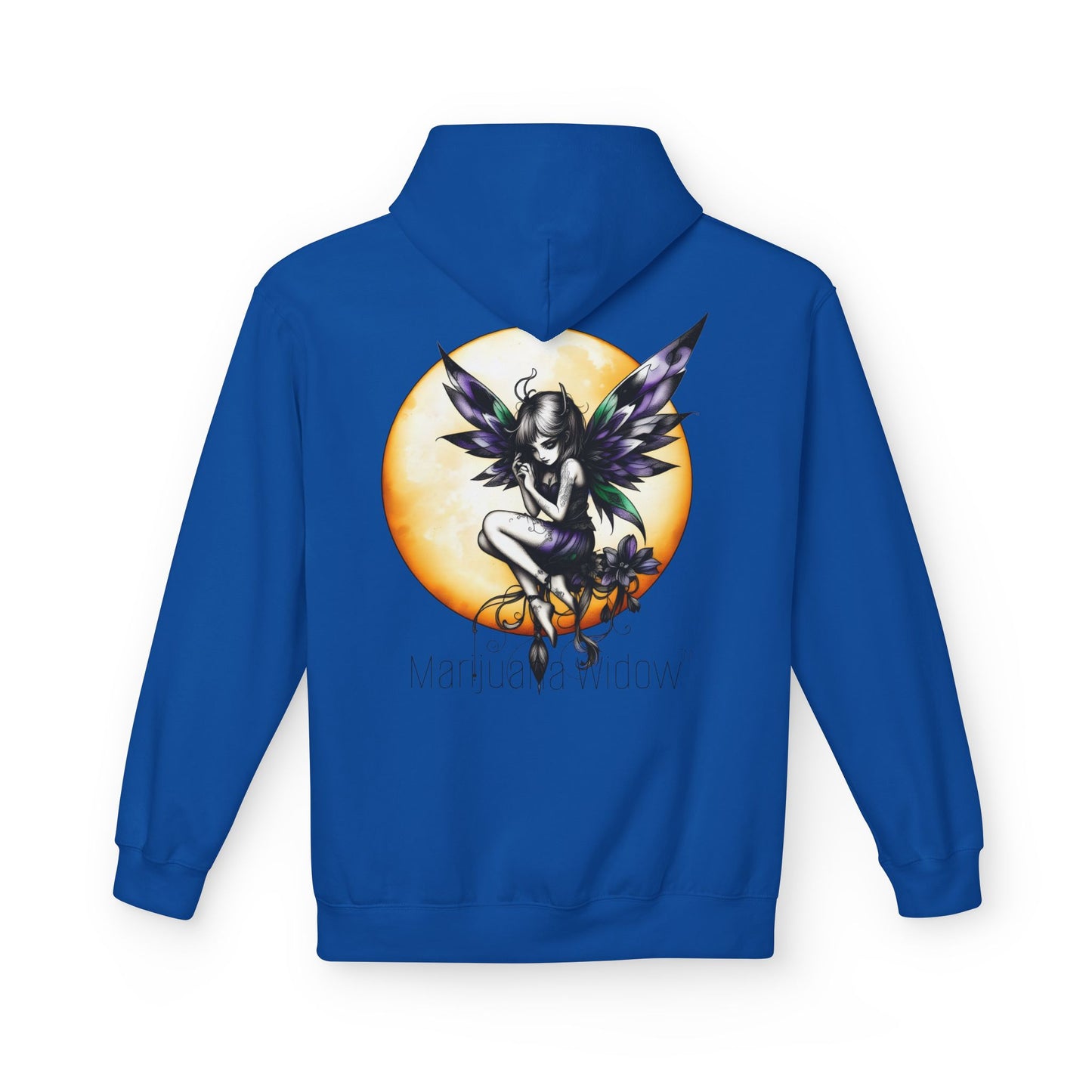 Little Girl in the Moon - Moonlight Fairy Hoodie — Whimsical Nighttime Fantasy Pullover