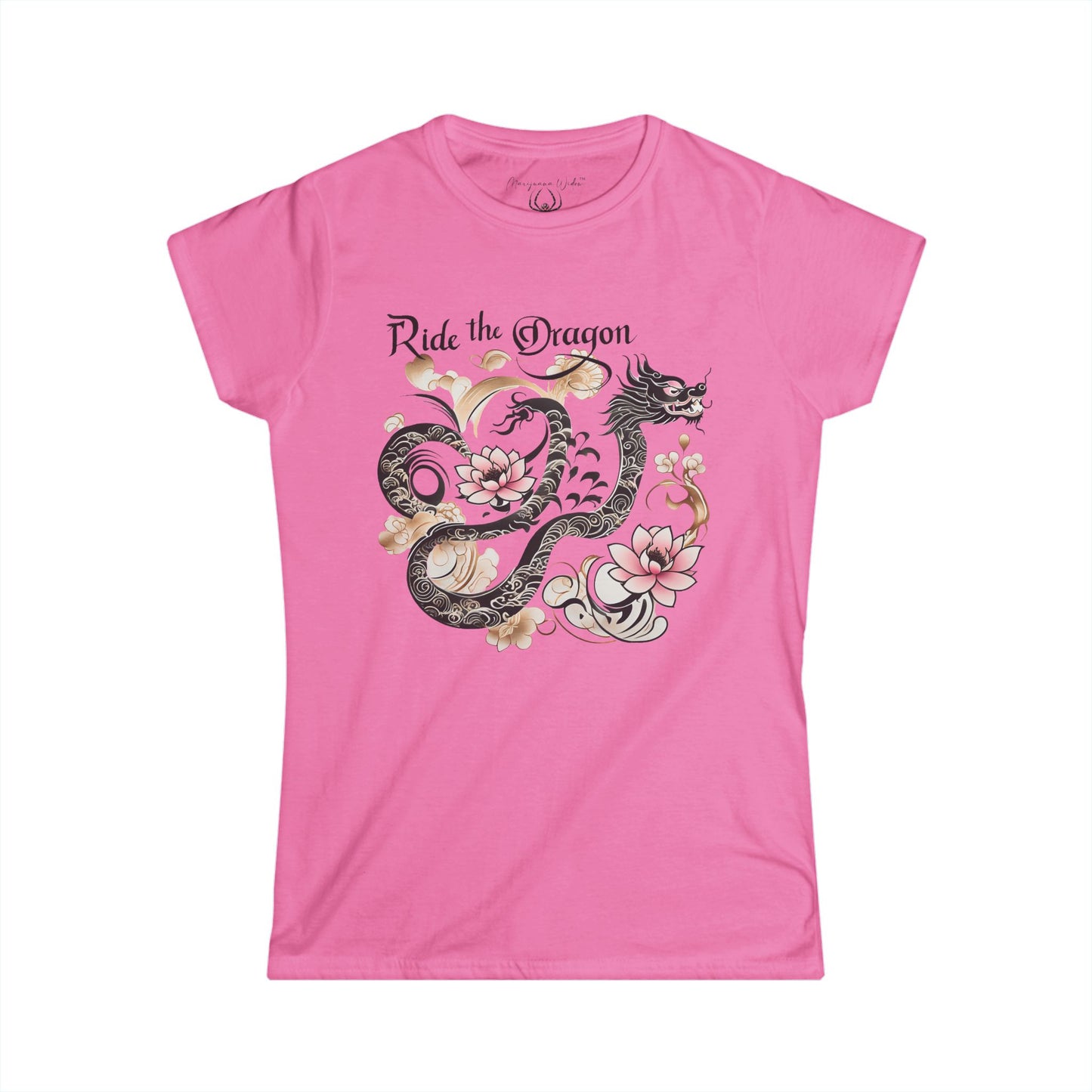 Ride the Dragon - Dragon & Cherry Blossom Women's Tee