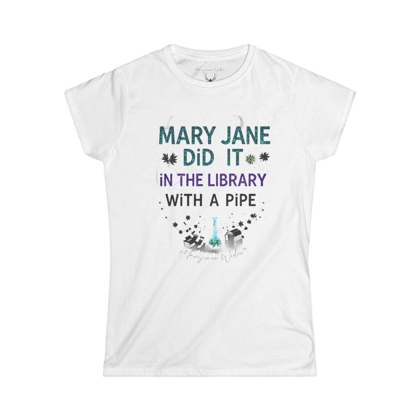 Mary Jane Did It in the Library, Again - Women's Tee