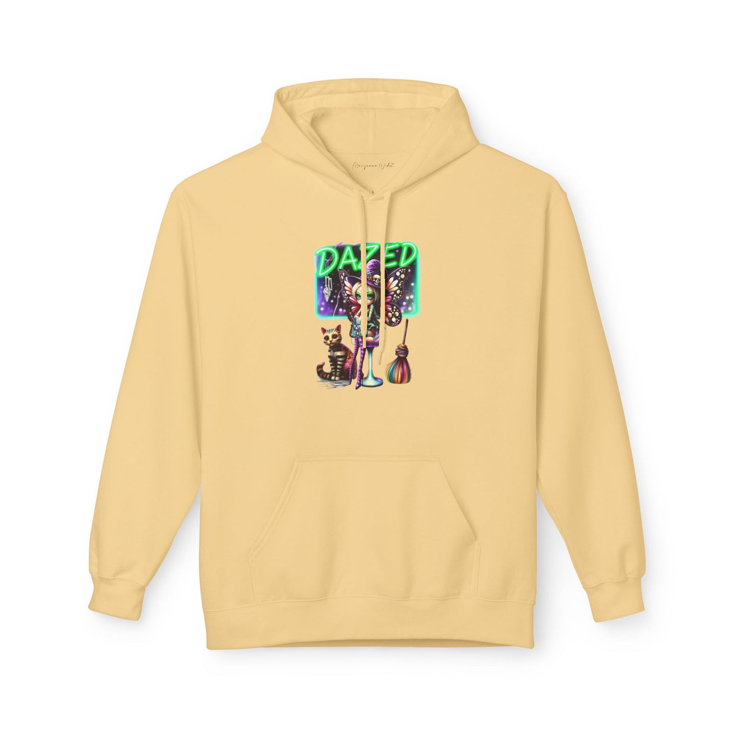 Halloween Fairy - Dazed - Retro Neon Unisex Hoodie