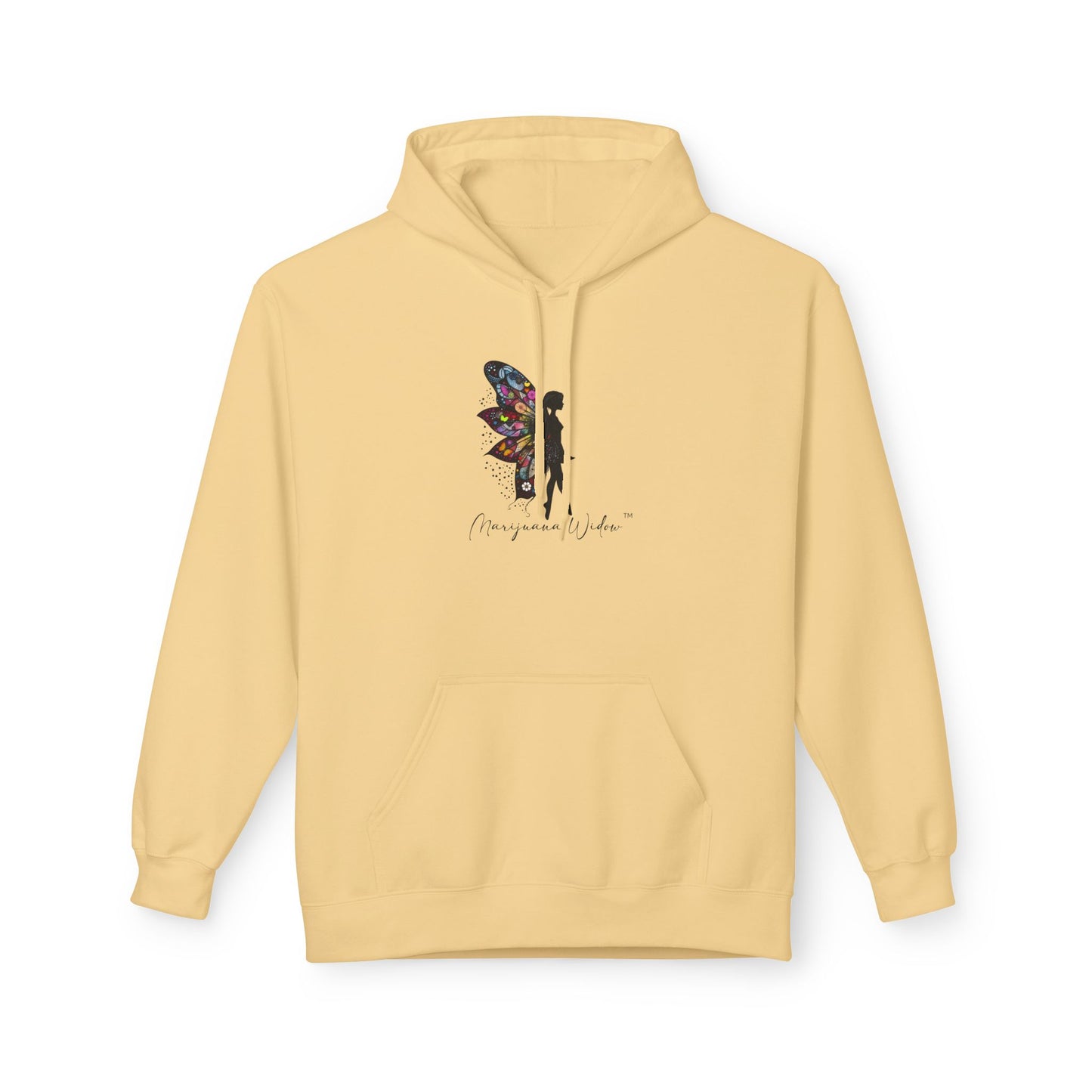 Fairy Dancer - Fairy Butterfly Wings Hoodie — Colorful Butterfly Mosaic Design