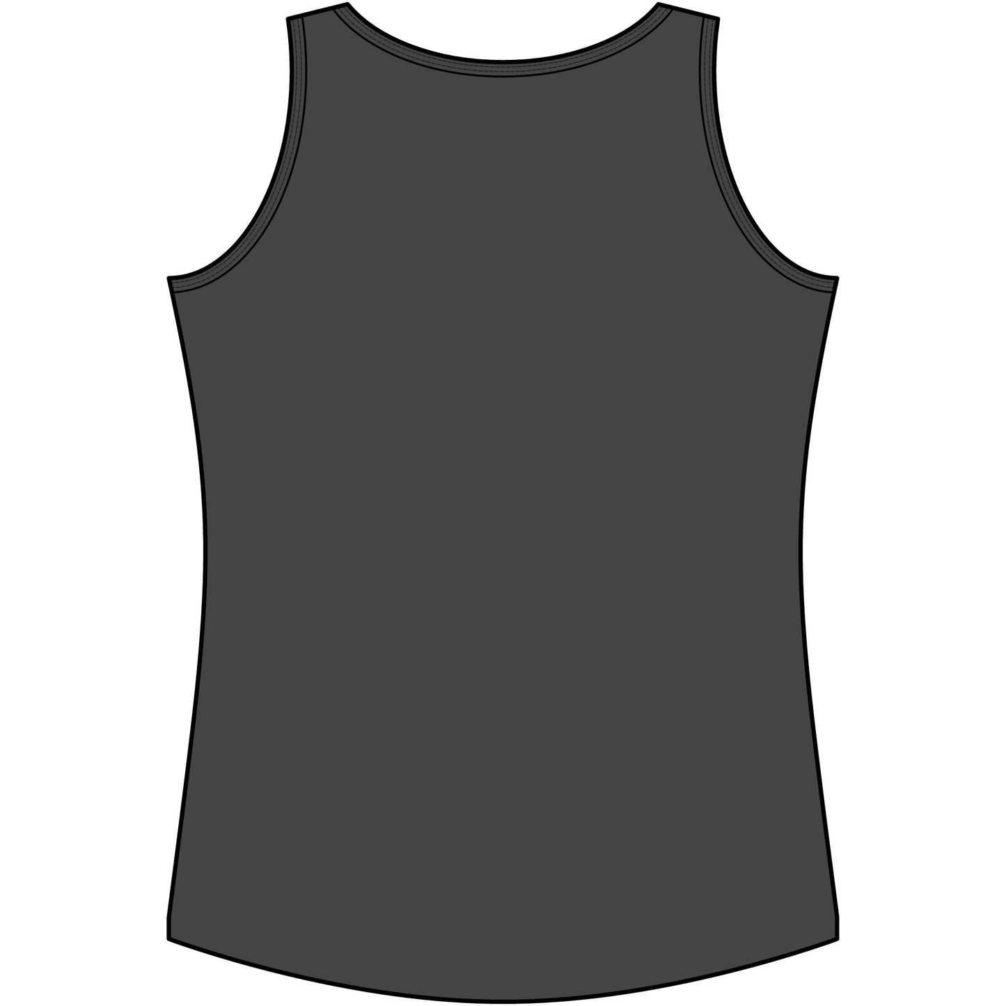 Marijuana Widow Pink Gem Heart Tank Top — Women's Cannabis Lover Graphic Tank Top