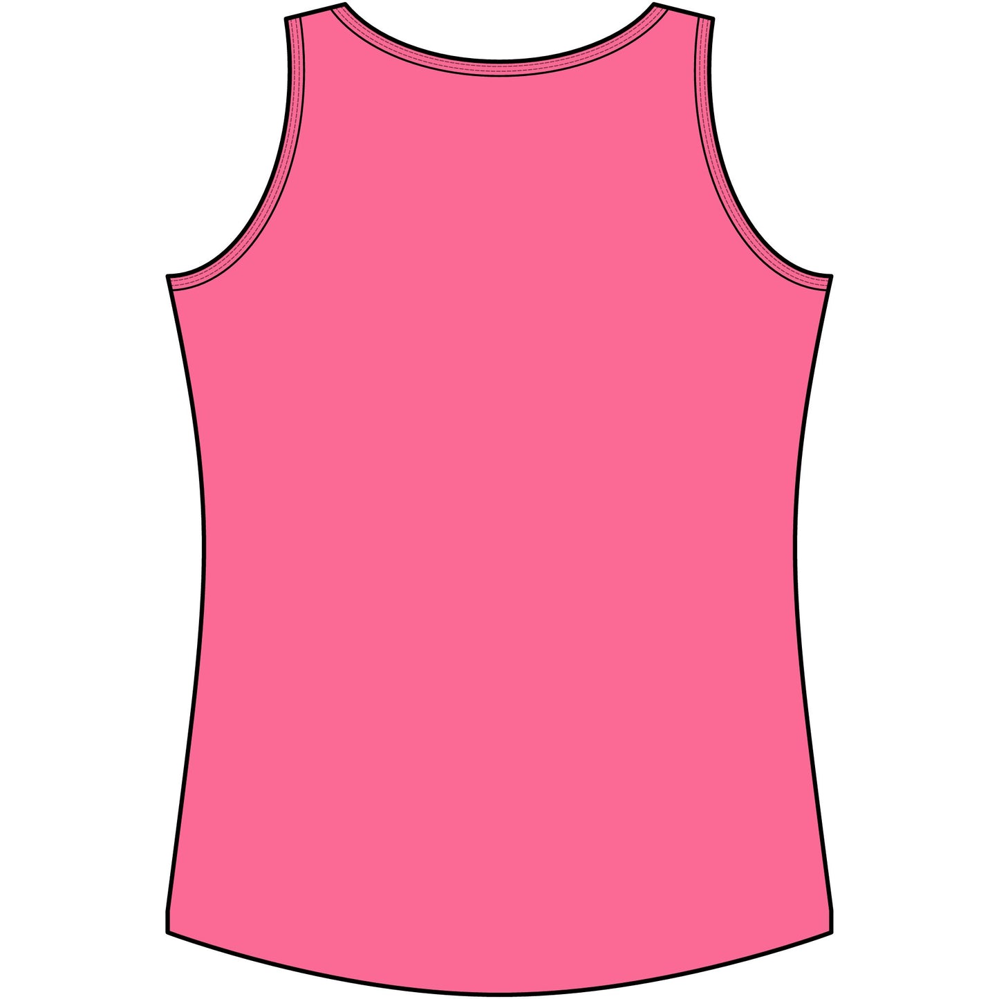 Marijuana Widow Pink Gem Heart Tank Top — Women's Cannabis Lover Graphic Tank Top